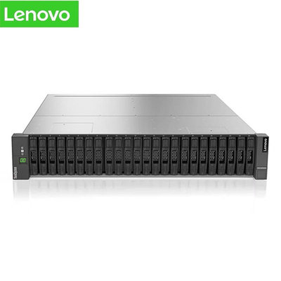 联想Lenovo ThinkSystem DE系列全闪存磁盘阵列DE4000H存储缓存2U12盘24盘